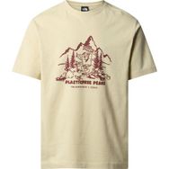 The North Face NF0A87DX3X41 Bej Erkek T-shirt