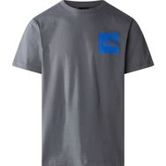 The North Face NF0A87ND0UZ1 Gri Erkek T-shirt