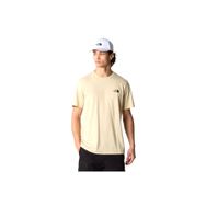 The North Face NF0A87NG3X41 M S/S Simple Dome Bej Outdoor Erkek T-Shirt