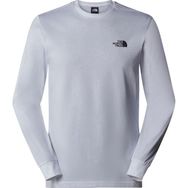 The North Face NF0A87NNFN41 L-S Box Nse Beyaz Erkek T-shirt