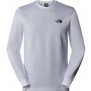 The North Face NF0A87NNFN41 L-S Box Nse Beyaz Erkek T-shirt