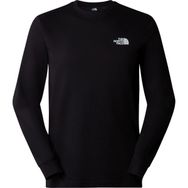 The North Face NF0A87NNJK31 L-S Box Nse Siyah Erkek T-shirt