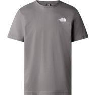 The North Face NF0A87NP0UZ1 M S-S Redbox Tee Gri Erkek T-shirt