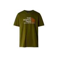 The North Face NF0A87NWPIB1 Yeşil Erkek T-shirt