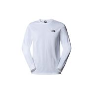 The North Face NF0A87QNFN41 M L-S Simple Dome Tee Beyaz Erkek T-shirt