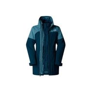 The North Face NF0A88T94OJ1 Parka Dryvent Mono Triclimate Lacivert Kapüşonlu Kadın Mont
