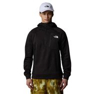 The North Face NF0A893RJK31 Siyah M MA Fleece HD 1/4 Zip Polar Erkek Outdoor Sweatshirt