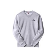 The North Face NF0A89FBDYY1 Sımple Dome Crew Gri Erkek Sweatshirt
