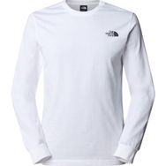 The North Face NF0A8A6FFN41 L-S Easy Beyaz Erkek T-shirt