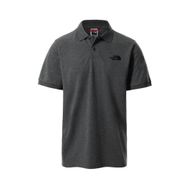 The North Face Polo Piquet Gri Erkek Tshirt