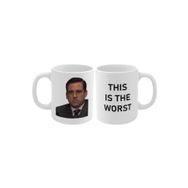 The Office Michael Scott This Is the Worst Baskılı Kupa