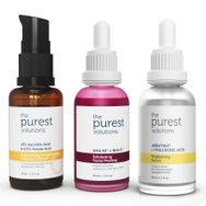 The Purest Solutions Canlandırıcı Koyu Lekelerde Etkili Renk Tonu Eşitlemeye Yardımcı Cilt Bakım Seti