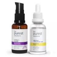 The Purest Solutions Renk Tonu Eşitlemeye Yardımcı Onarıcı Etkiye Sahip Cilt Bakım Seti
