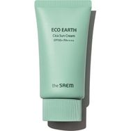 The Saem Eco Earth Cica Sun Cream SPF 50+ ve PA++++ Cica Özlü Sakinleştirici Etkili 50 gr Güneş Kremi