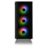 Thermaltake View 21 CA-1I3-00M1WN Tempered Glass RGB Plus Edition Çift Pencereli Oyuncu Kasası