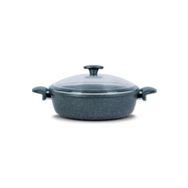 Thermoad 24 cm Gri Alüminyum Döküm Basık Tencere