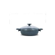 Thermoad 26 cm Gri Granit Karnıyarık Tencere