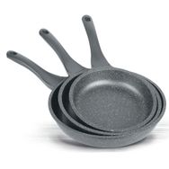 Thermoad Gri 3'lü Granit Tava Seti