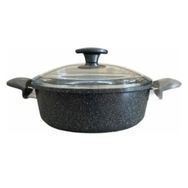 Thermoad Thrkg24 24 cm Gri Granit Karnıyarık Tenceresi