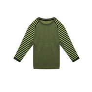 Thermoform Ultimate Merino Yeşil Çocuk Seamless Termal Sweatshirt