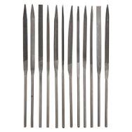 Three Files 14 cm 12 Parça Saatçi Eğe Seti