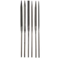 Three Files 14 cm 6 Parça Saatçi Eğe Seti