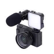 Thronmax C1P Profesyonel Vlogger Video Işıklı Akış Siyah Mikrofon Seti