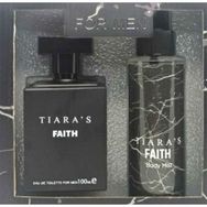 Tiaras Faith EDT 100 ml Erkek Parfüm + 150 ml Vücut Spreyi