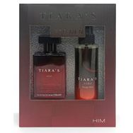 Tiaras Him EDT 100 ml+Edc Body Mist 150 ml Erkek Parfüm Seti
