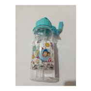 Ticon 272820 Popsy Şeffaf Desenli Plastik Matara Suluk