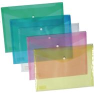 Ticon CD256-05 Transparan Çıtçıtlı Dosya