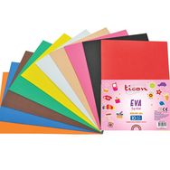 Ticon Yapışkanlı 20x30 cm 10'lu Karışık Paket Eva