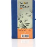 Tigertint A5 90 gr 80 Yaprak Mavi Sert Kapak Eskiz Defteri