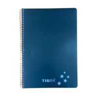 Tigra P.P Kapak 60 Yaprak A4 Kareli Td 060 Siyah Spiralli Defter