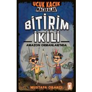 Timaş Çocuk Bitirim İkili Amazon Ormanları'nda - Uçuk Kaçık Maceralar Kitap