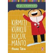 Timaş Çocuk Kırmızı Kürklü Küçük Manto - Hayal Kütüphanesi 5 Kitap