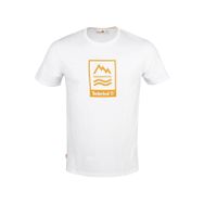 Timberland Ss Front Grphic T Beyaz Erkek Günlük Tişört