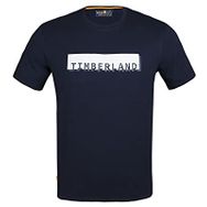 Timberland TB0A26U14331 Lacivert Ss Branded Linear Erkek Günlük T-Shirt
