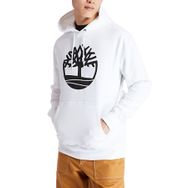 Timberland TB0A2BJHP541 Yc Core Tree Pull Over Erkek Beyaz Kapüşonlu Sweatshirt