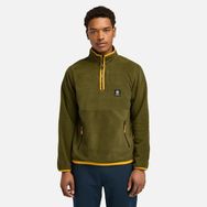 Timberland TB0A65WK3021 1/4 Zip Polar Fleece Erkek Yeşil Ceket