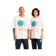 Timberland TB0A66T91001 Regenerative Organic Cotton Graphic Erkek Beyaz Yuvarlak Yaka T-Shirt