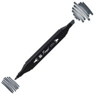 Tinge Twin BG9 Blue Grey Çift Uçlu Markör Kalem