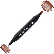 Tinge Twin BR94 Brick Brown Çift Uçlu Markör Kalem