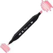 Tinge Twin R8 Rose Pink Çift Uçlu Markör Kalem