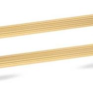 Tiviti Yıldız 224 mm Sarı Altın Kulp