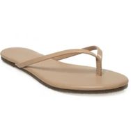 Tkees TK-2011 Krem Klasik Parmak Arası Kadın Terlik