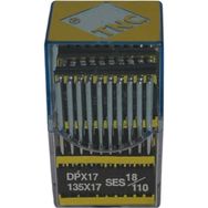 TNC DPX17 Ses PVD 18/110 100 Adet Ponteriz Yanmaz Dikiş İğnesi