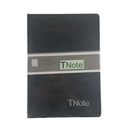 Tnote Ciltli 17x24 cm Kareli Siyah Not Defteri
