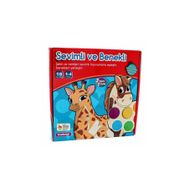 Todizoo 83903 Sevimli ve Benekli - Eğitici Şekil ve Renk Eşleştirme Oyunu
