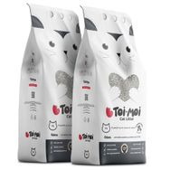 Toi Moi 2x10 kg Natura Cream Aktif Karbon Sodyum İnce Taneli Bentonit Topaklaşan Kedi Kumu